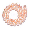 Natural Cultured Freshwater Pearl Beads Strands PEAR-N013-09A-4