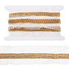 2 Yards 9-Row Glass Seed Beaded Lace Trim OCOR-FG0002-60A-1