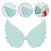 40Pcs 5 Colors Cloth Patches DIY-GF0005-06-5