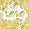 50Pcs Transparent Spray Painted Glass Beads GLAA-YW0004-97C-1