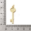 Brass Enamel Pendants KK-H267-084G-3