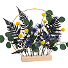 1Pc Wood Dried Flower Holder ODIS-BC0001-31G-1