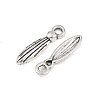 Tibetan Style Alloy Pendants PALLOY-A024-07AS-2