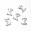 Tarnish Resistant 304 Stainless Steel Charms LS-STAS-K215-21P-1
