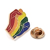 Pride Rainbow Theme Enamel Pins JEWB-G031-01C-3