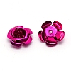 Aluminum Flower Beads FALUM-WH0001-01C-2