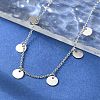 304 Stainless Steel Cable Chain Bracelets for Women BJEW-A036-25P-4