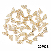 20Pcs Rack Plating Alloy Beads FIND-YW0008-15G-1