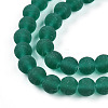 Transparent Glass Beads Strands GLAA-T032-T8mm-MD21-3