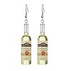 Wine Bottle Resin Dangle Earrings EJEW-JE05878-01-S-1
