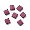 2-Hole Baking Paint Glass Seed Beads SEED-S023-17C-43-1