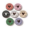 2-Hole Printed Wood Buttons WD-CBACBB7-03-1
