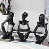 Halloween Theme Resin Skeleton Display Decorations PW-WG47124-01-2