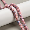 Synthetic Turquoise Beads Strands TURQ-F019-03F-1
