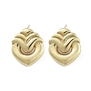Brass Stud Earrings EJEW-Q811-19G-1