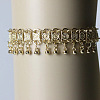 Alloy Round Bead Tassel Anklets for Women FS-WG4554C-01-3