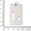 304 Stainless Steel Pendants STAS-M115-01P-J-3