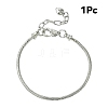1Pc Brass European Style Bracelets For Jewelry Making MAK-YW0001-19-1
