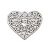 201 Stainless Steel Pendants STAS-I344-05P-02-1