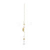 Glass Teardrop Big Pendant Decorations LS-HJEW-M005-05D-G-1