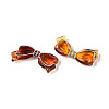 Painted Transparent Acrylic Beads OACR-T029-03K-2