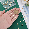 36Pcs Brass Beads KK-LP0001-47-3