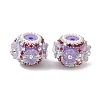 Flower Style Resin Rhinestone Beads CLAY-NH0003-05S-01-1