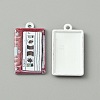 Baking Paint Alloy Pendants LS-FIND-WH0152-228A-2