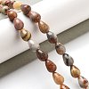 Natural Crazy Agate Beads Strands G-B106-A14-02-2