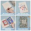 Wooden 2-Ring Loose Leaf Binder Postcard Phote Album Cover DIY-WH0547-065-4