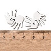 304 Stainless Steel Pendants STAS-C176-06P-3