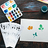 8Pcs 8 Styles PET Plastic Drawing Painting Stencils Templates AJEW-WH0165-26E-5