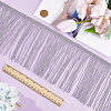 Polyester Fringe Tassel Trim DIY-WH0320-56B-3