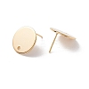 201 Stainless Steel Stud Earring Findings STAS-P308-09C-G-2