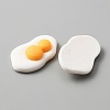 Egg Theme Opaque Resin Cabochons CRES-WH0010-035F-1