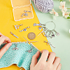 Sewing Theme Alloy Locking Stitch Markers HJEW-UN00020-3