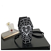 Halloween Heart Coffin Shaped PU leather Crossbody Bags PW-WG49646-01-1