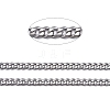 Tarnish Resistant 304 Stainless Steel Twisted Chains CHS-K010-02P-3