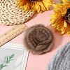 Faux Mink Fur Lapel Pins JEWB-WH0026-94A-4