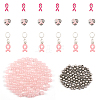 CHGCRAFT DIY Breast Cancer Awareness Theme Jewelry Making Finding Kit DIY-CA0005-36-1