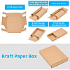Kraft Paper Folding Box CON-WH0010-01K-C-6