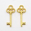 Tibetan Style Alloy Pendants X-TIBEP-16626-G-NR-1