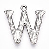 304 Stainless Steel Pendants STAS-N117-01P-W-1
