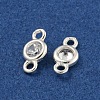 925 Sterling Silver Connector Charms STER-C007-07A-S-2