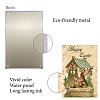 Rectangle with Word Vintage Metal Iron Sign Poster AJEW-WH0157-182-3