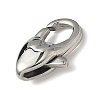 304 Stainless Steel Lobster Claw Clasps STAS-D069-03B-P-2