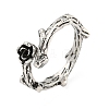 Alloy Finger Rings for Women RJEW-A034-07AS-1