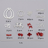Valentine's Day DIY Earrings Making DIY-JP0003-60S-2