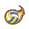 Sports Alloy Enamel Brooch JEWB-K018-38D-EB-1