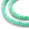 Handmade Polymer Clay Bead Strands CLAY-S094-4mm-A11-3